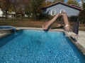 Inground Swimming Pool with Slide